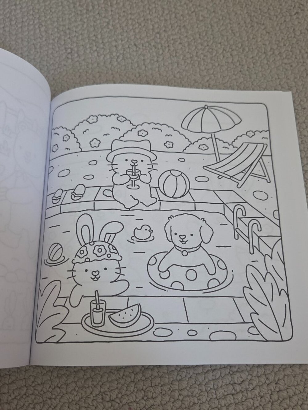 Fuzzy Friends Colouring Book - Picture 2 of 5